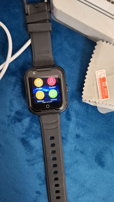 Ceas smartwatch GPS copii Techone™ KT11 4G, apel video, camera ultrapi