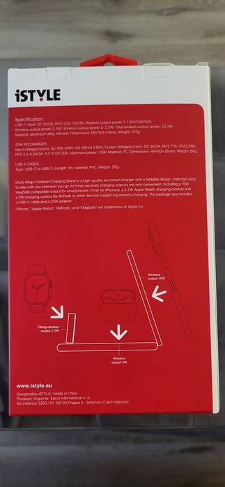 ISTYLE Mag + Foldable Charging Stand MagSafe compatible