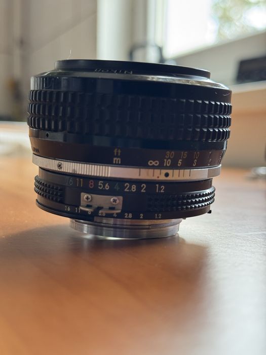 NIKON 50 mm f1.2 manual