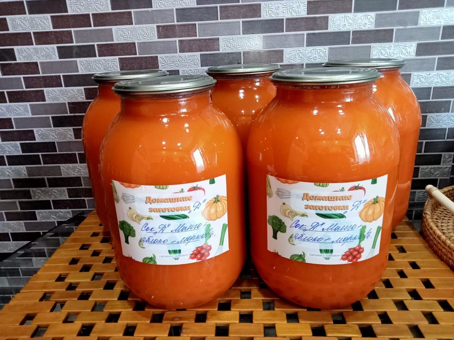 Соки натуральные