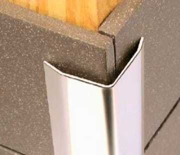 Profil L inox protecție colț coltar cornier AISI 304/430, 0.8mm