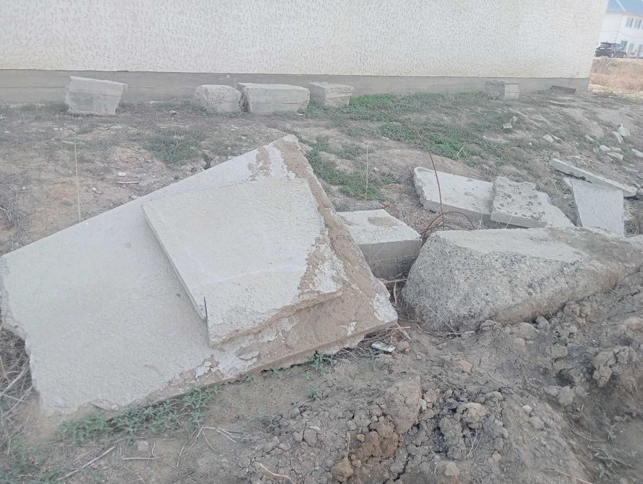 Бетонные отходы бесплатно