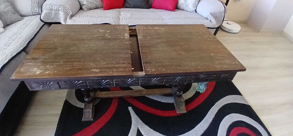 Холна маса,стабилна,от дърво