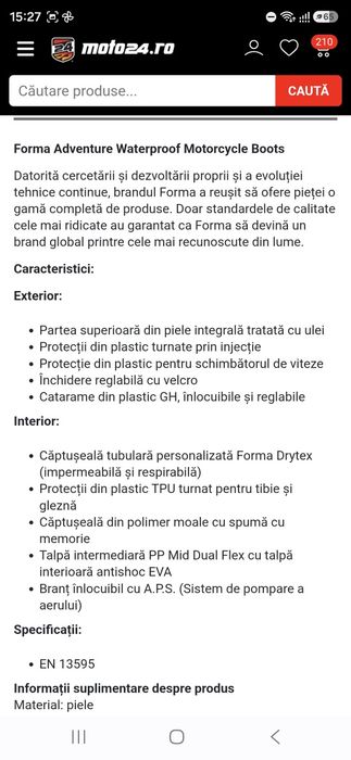 Forma Adventure Dry Waterproof, mărimea 39, maro, din piele - ca noi