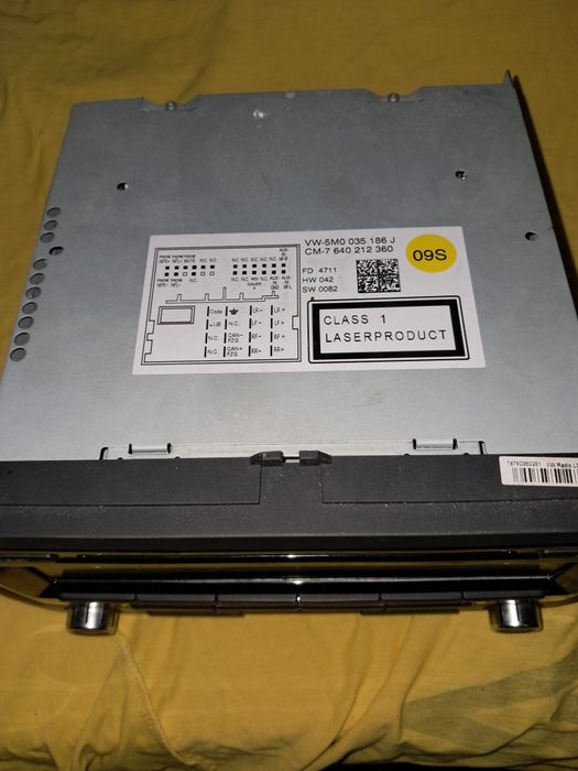 Cd-player,  casetofon mp3 Volkswagen (radio cu Bluetooth)