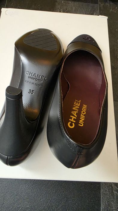 Pantofi cu toc Chanel