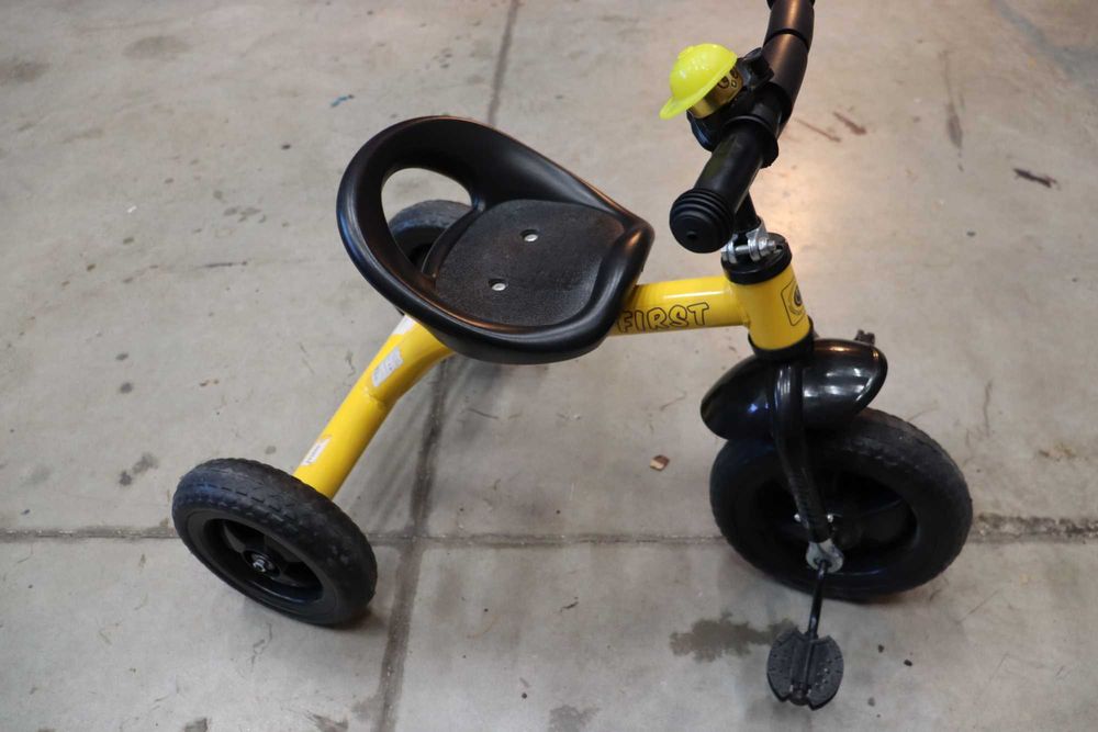 Триколка LORELLI FIRST, от 3 до 5 години,  Yellow