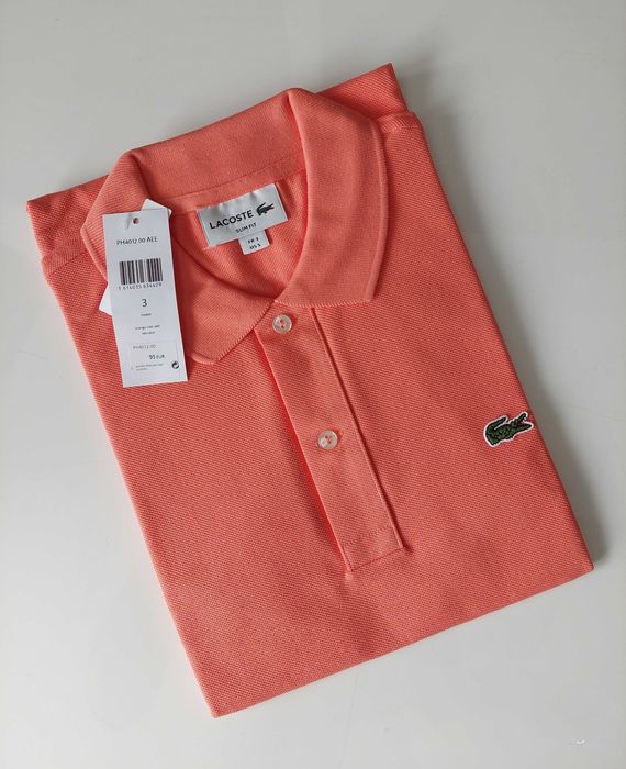 Tricou Lacoste 100% original polo pique. Masura 3 (S-M)