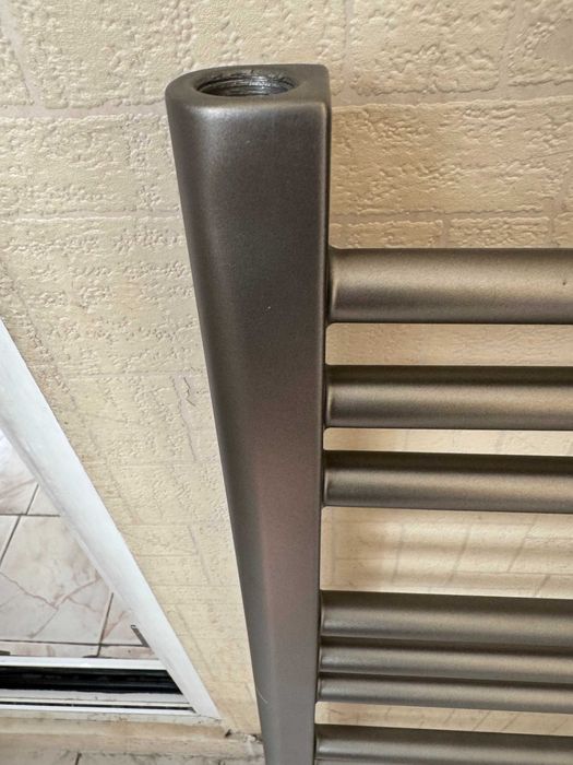 Алуминиева лира за баня сива - габарит 40х90 см - 426W