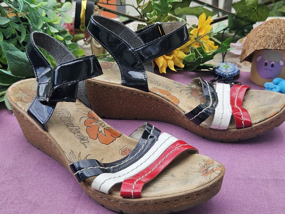 Rieker сандали на платформа