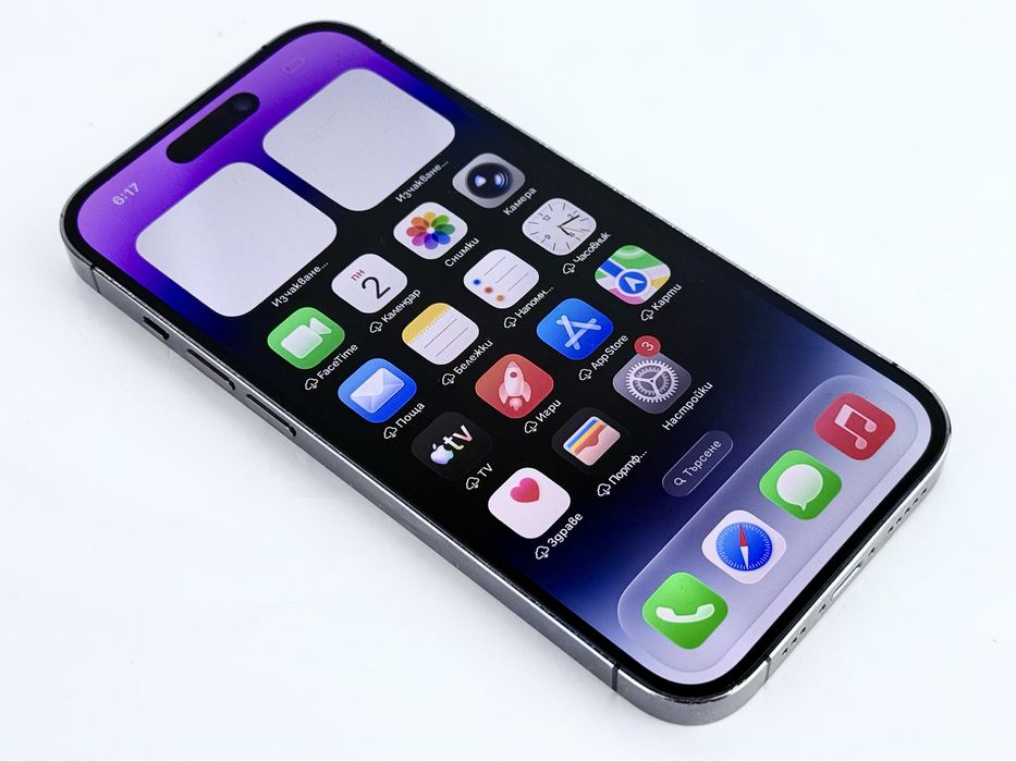 Apple iPhone 14 Pro 128GB USA Deep Purple 100% Батерия! Гаранция!