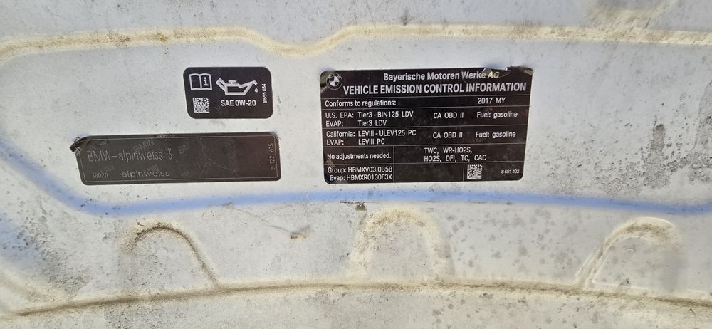 Преден капак за bmw f30