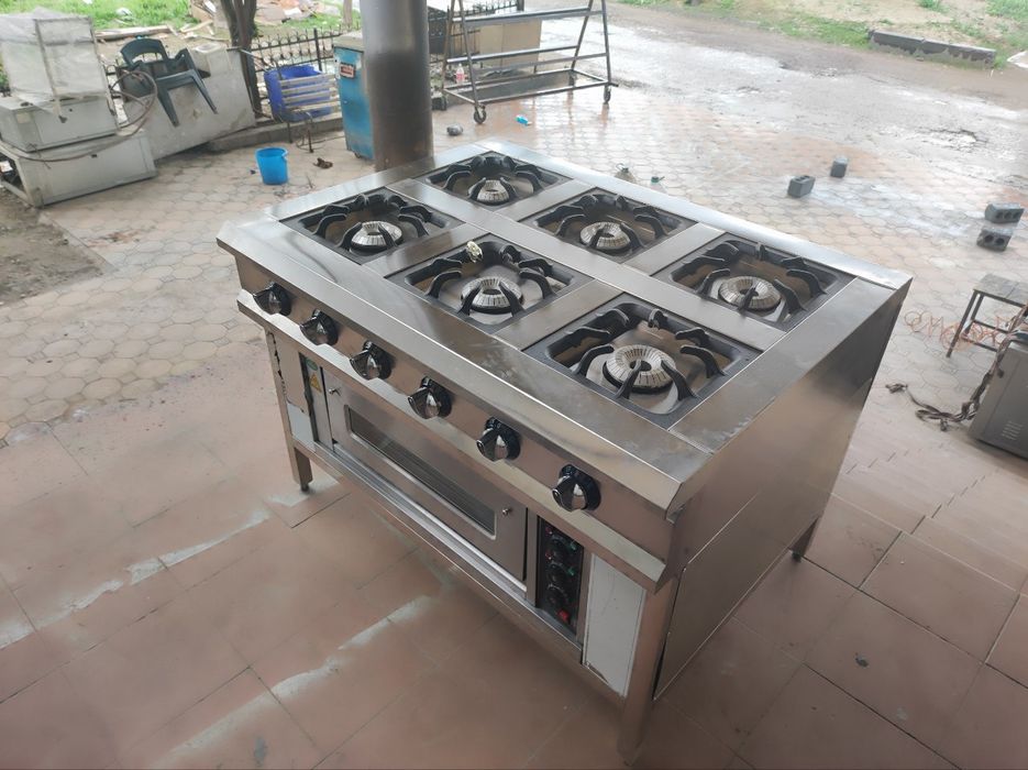 Газ духовка 6козли