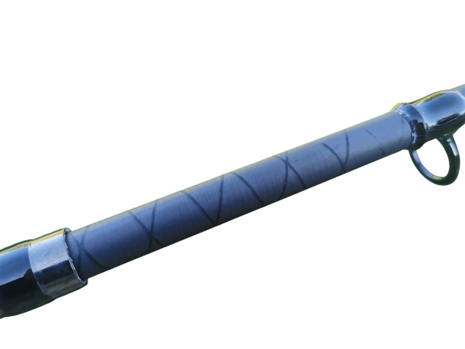 Топ шарански комплект - два телекарпа , две макари с 17лагера и корда