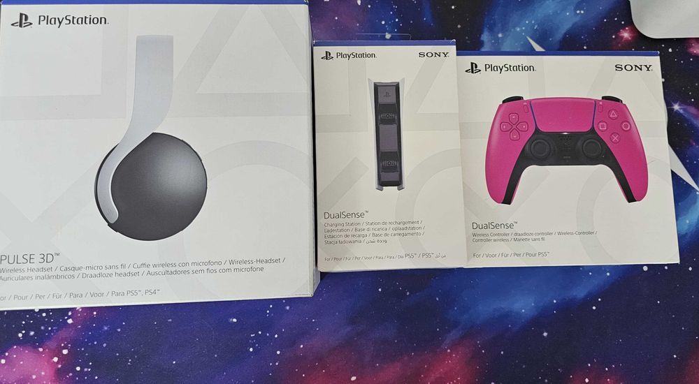 Playstation 5 Set Complet Gaming PS5 Accesorii Incluse Complet Full