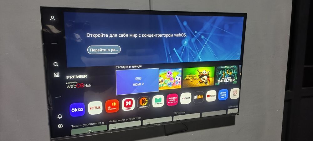 PТелевизор 55 дюйм PREMER марка янги хали ишламаган