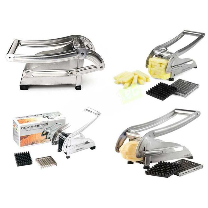 Ръчна метална преса резачка за картофи Potato Chipper