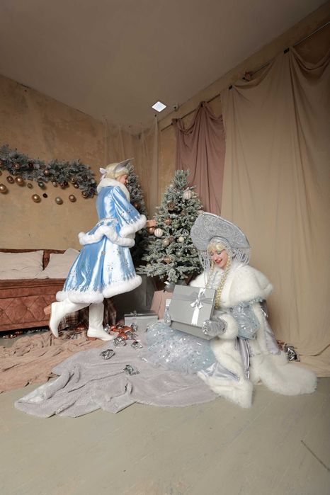 Аниматоры Дед мороз и Снегурочка