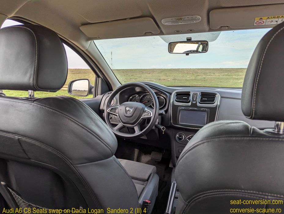 Sistem adaptare scaune de Audi A6 C8 pe Logan Duster Sandero