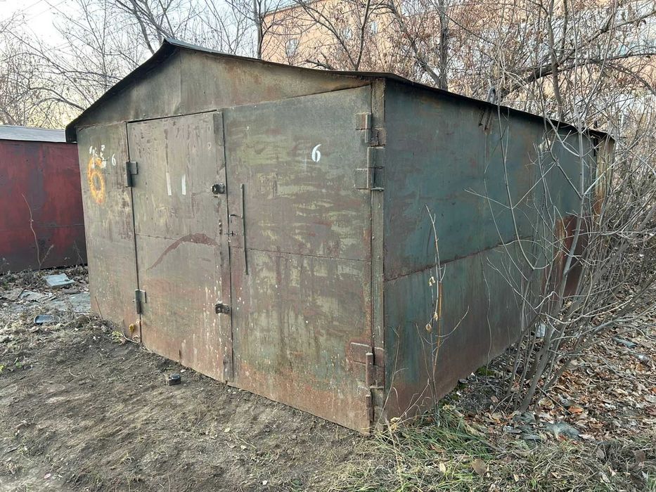 Металлический гараж 3,5*6м