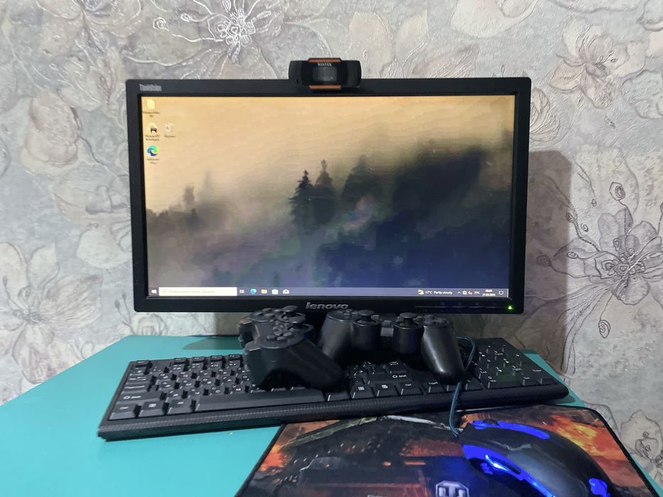 Продам пк экран ленова процеср hp