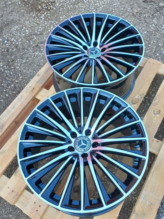 20 Mercedes /AMG 8.5j et35 9.5j et40 W221 W222 W223 Black Polish