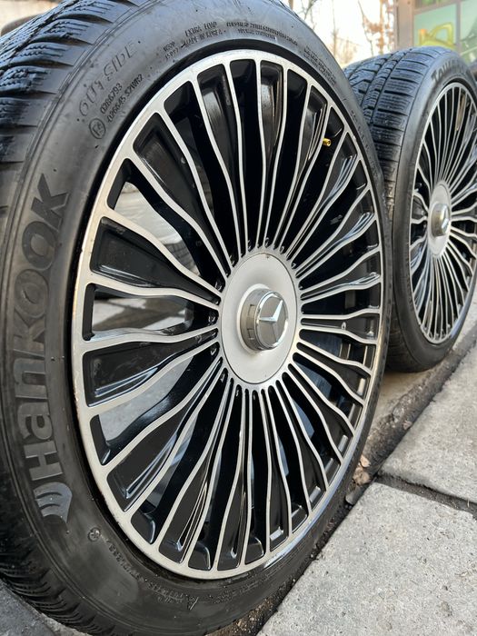 Мерседес S клас разноширокий