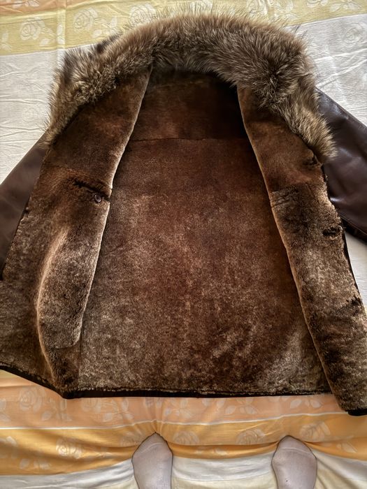 Мужская дубленка