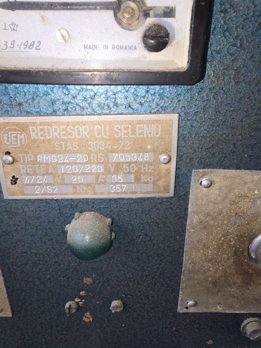 Vând redresor cu seleniu