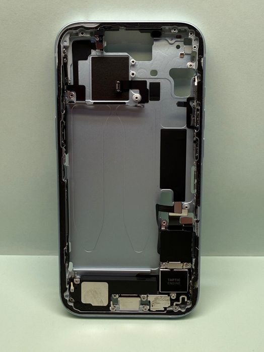iPhone 15 Blue Albastru rama carcasa enclosure housing frame