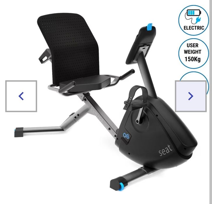 Bicicleta profesională electrică orizontală fitness - Transport inclus