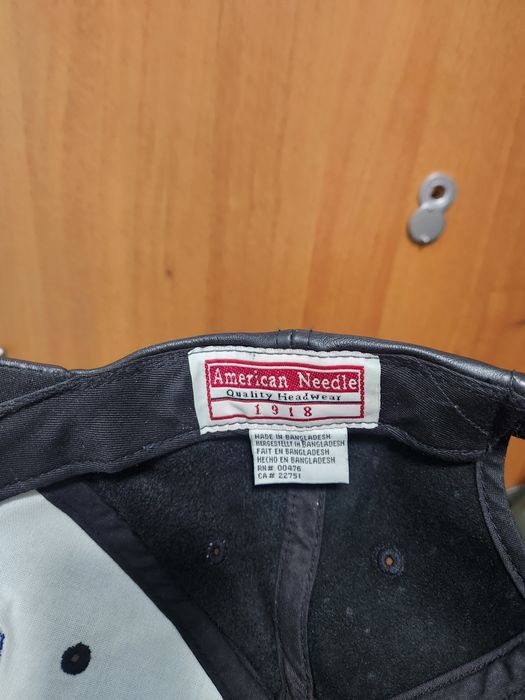 American needle NHL оригинална мъжка кожена шапка