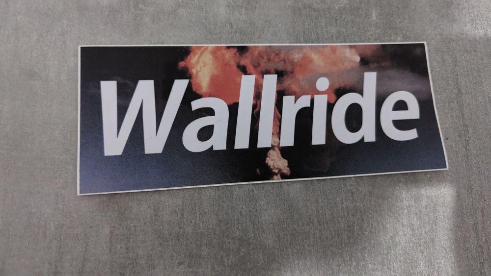 Скейтборд wallride