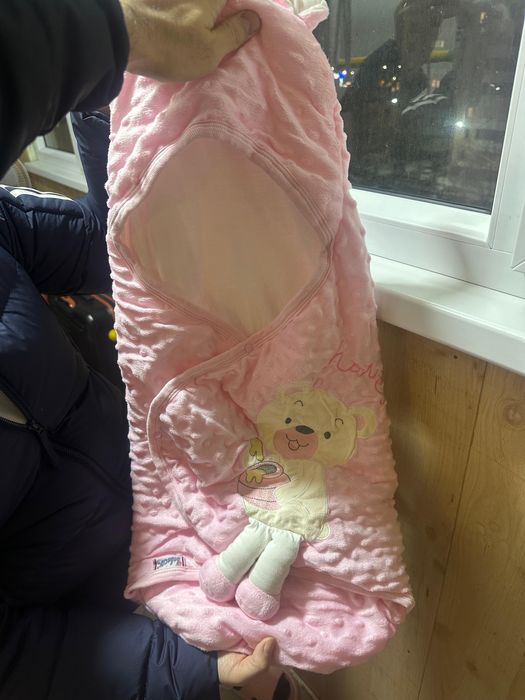 Продам конверт розовый