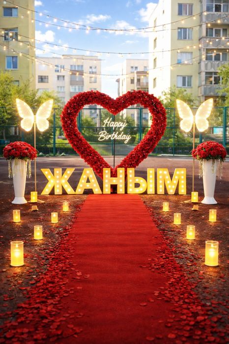 Поздравление с днём рождение.Туған күн құттықтау