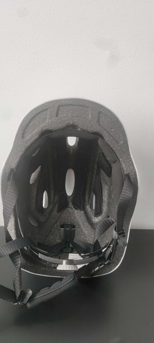 Casca biciclist unisex Exclusky alb mat mărime 54-58