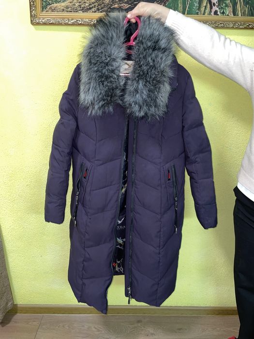 женский пуховик в отличном состоянии
