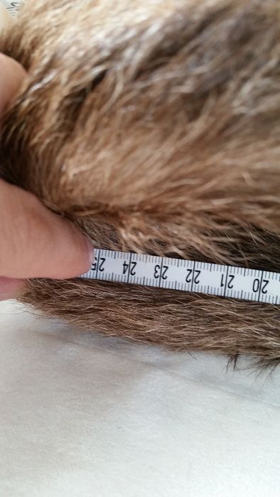 Зимна дамска шапка- естествена кожа и вълна