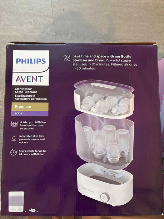 Sterilizator electric si uscator Premium Philips SCF293-folosit 1 data