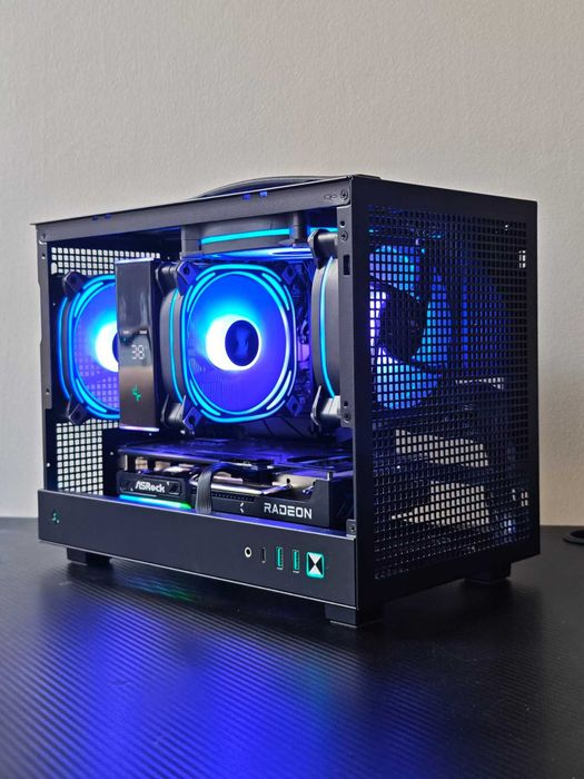 Компютър - /B650 Lightning Wi-fi/Ryzen 7 7700X/RX 9060 XT 16GB/32GB DDR5 6400M/T/1TB nVme gen 4.0/