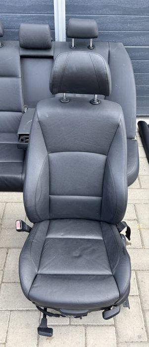 Scaune interior recaro sport piele neagra incalzit Bmw seria 3 E90 #2