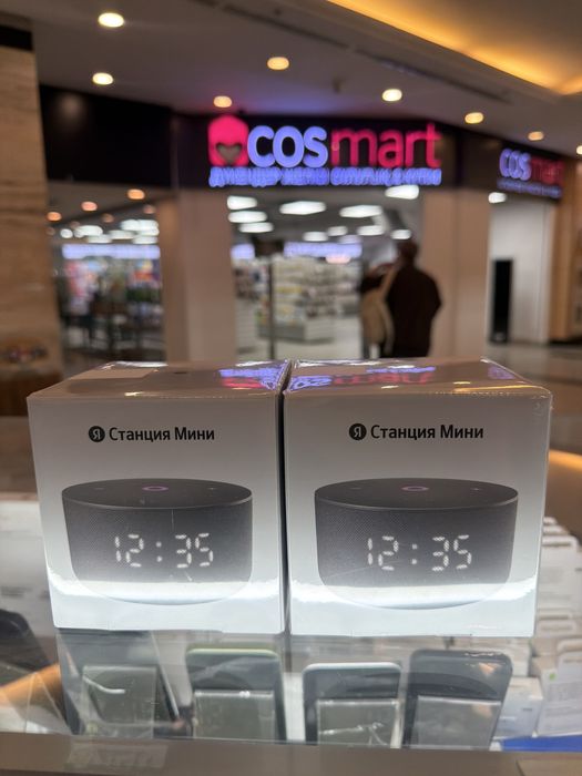 Станция мини Алиса с часами