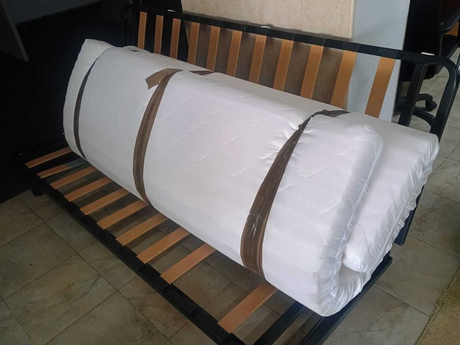 Canapea extensibila 2 m x 1,20 m - rama metalica