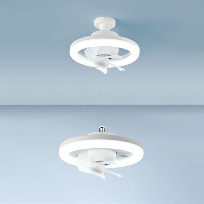 Светодиодный вентилятор с вращением на 360°.