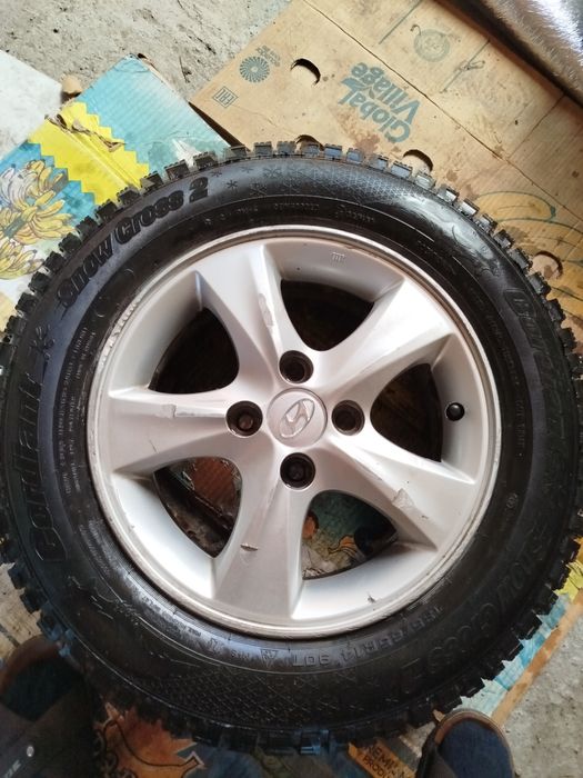 Диски с шинами hundai