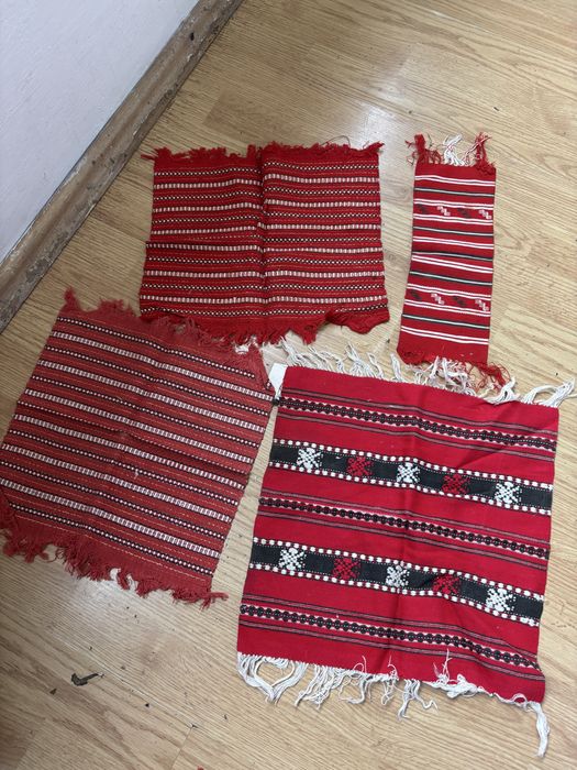 Set 4 prosoape traditionale - tesute