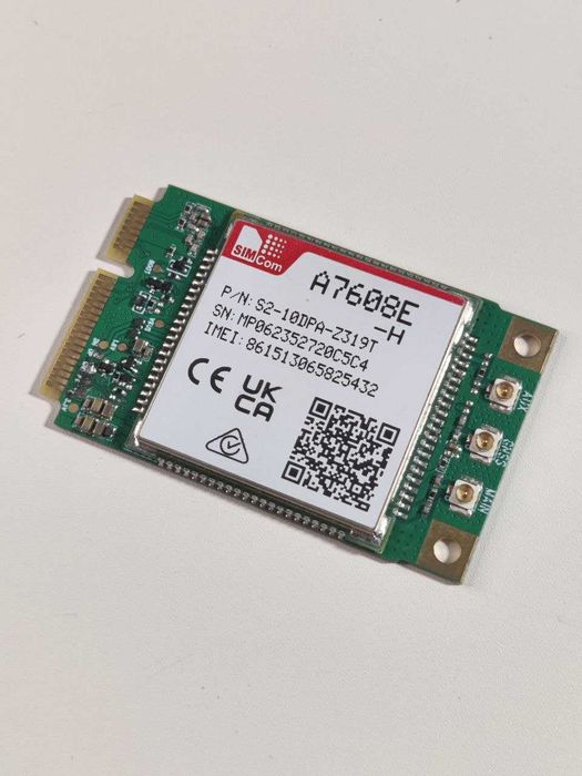 LTE модем SIMCOM A7608E-H — 4G Cat 4 + GPS, miniPCIe modem