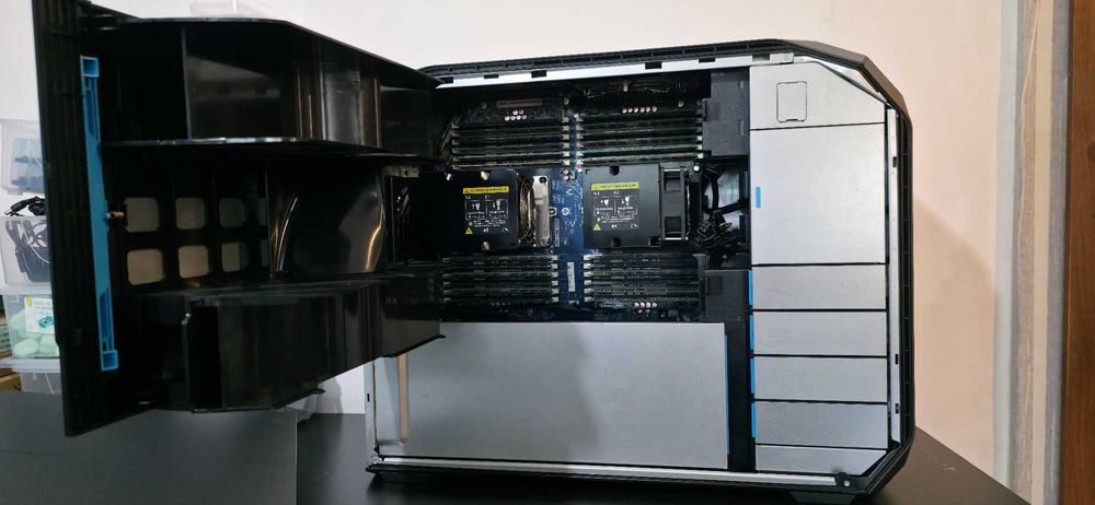 HP Z8 G4 Workstation Ideal AI 2x PCIe x16 - 2x Xeon Gold 6262V 48C/96T -128GB RAM ECC - 40TB: 4x10TB SAS - 1450W - A Grade