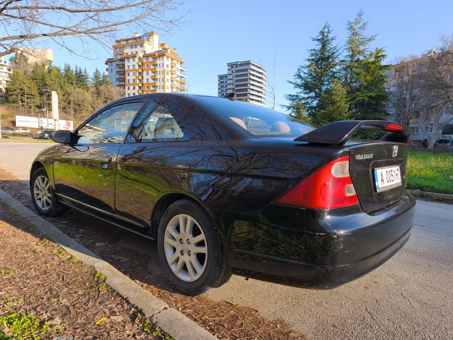 Хонда Сивик Купе Автоматик САЩ Бензин 1.7 Преглед 11/26 катализатор