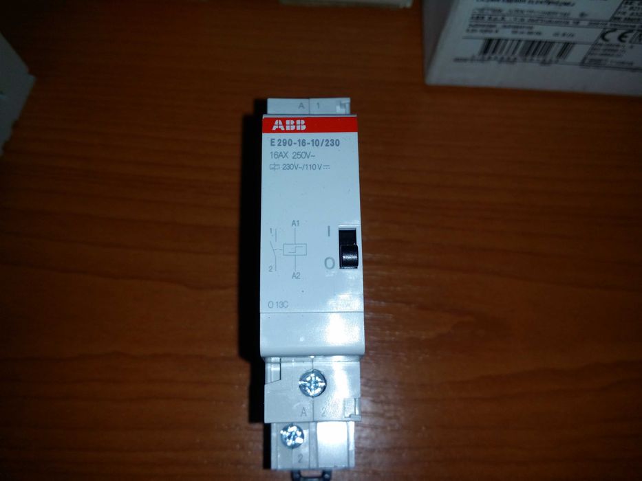 Releu  teleruptor, pas cu pas, temporizat scara, ABB, Siemens